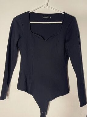 Long sleeved Abercrombie Black bodysuit size M